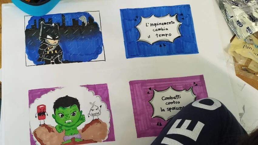 foto CARTOLINE classe 4AL Mantova 1 copia